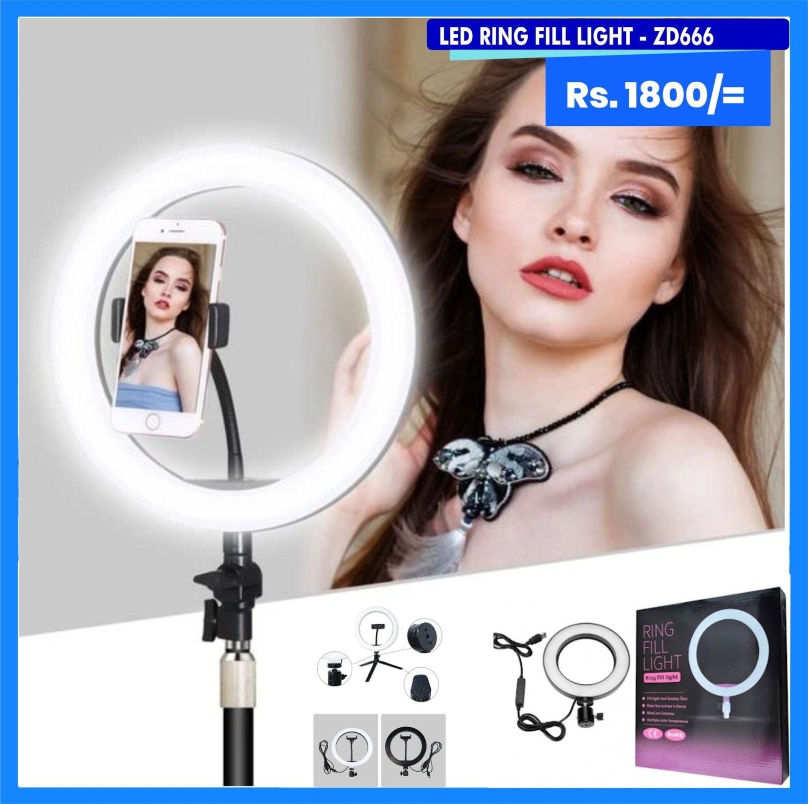 Led Ring Fill Light Price in Sri Lanka