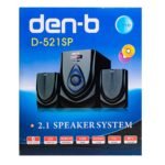 Den-B 2.1 SubWoofer Bluetooth Speaker Systems (D-521SP)